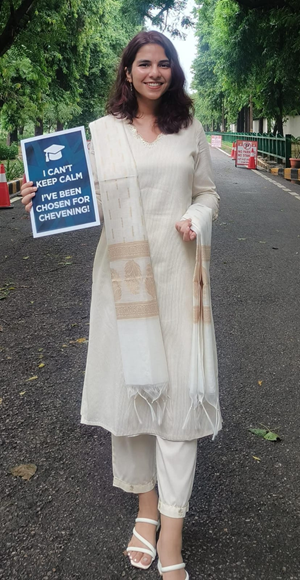 "Shagun Attri from Chandigarh Shines Globally with Prestigious UK Chevening Scholarship"